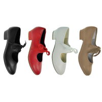 Starlite Patter PU Tap Shoes, with Toe & Heel Taps, Low Heel