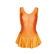 starlite firefly leotard flo orange