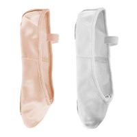 Starlite Basic Satin Ballet Shoes, Full Sole 