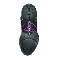 BLOCH® 524 Black/Purple Stripe Criss Cross Sneaker