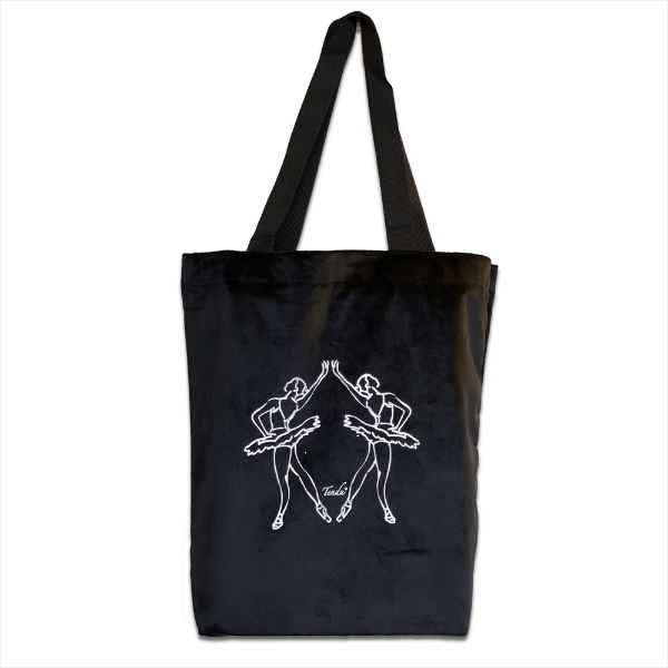 Tendu T1085 Velour Tote Bag 