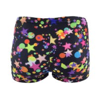 Starlite Galactica Print Hot Pants 