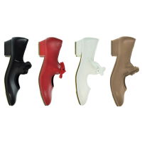 Starlite Patter PU Tap Shoes, with Toe & Heel Taps, Low Heel