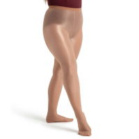 Capezio 1809 Adults Ultra Shimmery Footed Tights 