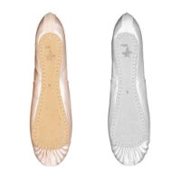 Starlite Basic Satin Ballet Shoes, Full Sole 