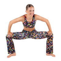 Starlite Galactica Print Jazz Pants